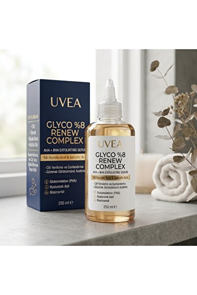 UVEA GLYCO 8% RENEW COMPLEX - 8% حمض الجليكوليك |   علاج تقشير وتجديد للمناطق...