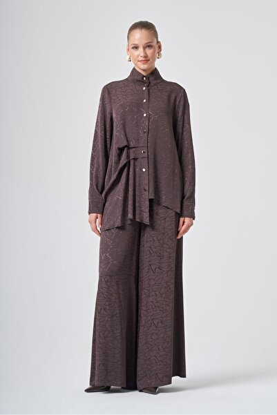Nuss 1042 Jakar Self-Patterned Pants Suit