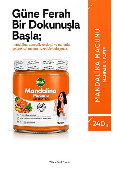Viata Mandalina Macunu Bitkisel Karışımlı Macun 240 gr