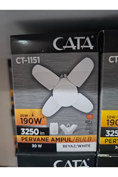 Cata -1151 30 WAT PERVANE AMPÜL BEYAZ İŞİK
