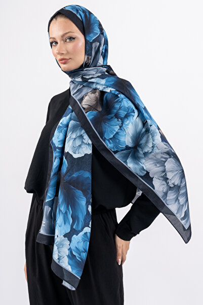 m moon scarf Flower Pattern Cotton Shawl, Imported Fabric, High Quality & New...