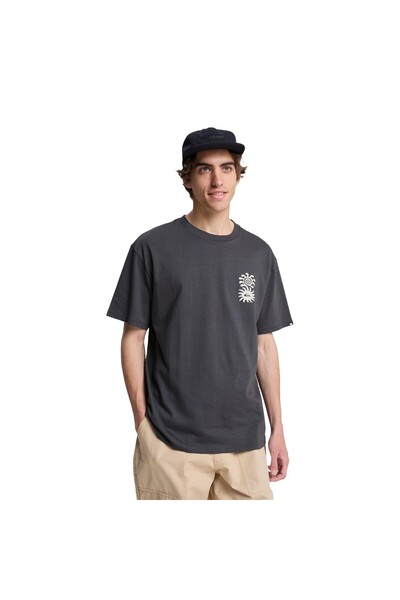 Quiksilver Evo Blossom Of Erkek Siyah Tişört ERKEK T-SHIRT EQYZT08264