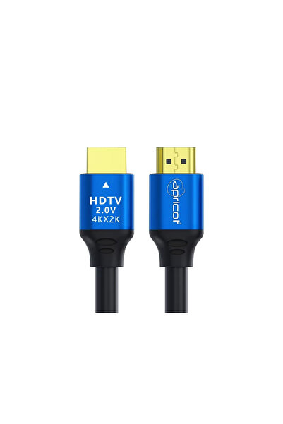 Universal كابل HDMI من Apricot AP-XHDM15 بطول 15 متر، إصدار 2.0، يدعم 4K، مع ...
