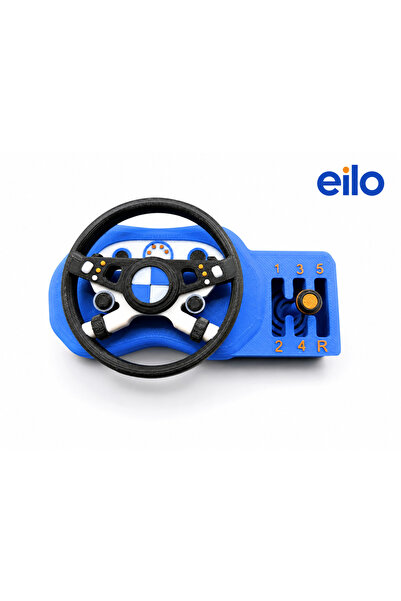 Eilo BMW Temalı Direksiyon Vites Flexi Fidget Oyuncak - Erkek Arkadaşa Hediye