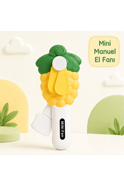 Doğasüs Mini El Fanı Üzüm Model Sarı Renk