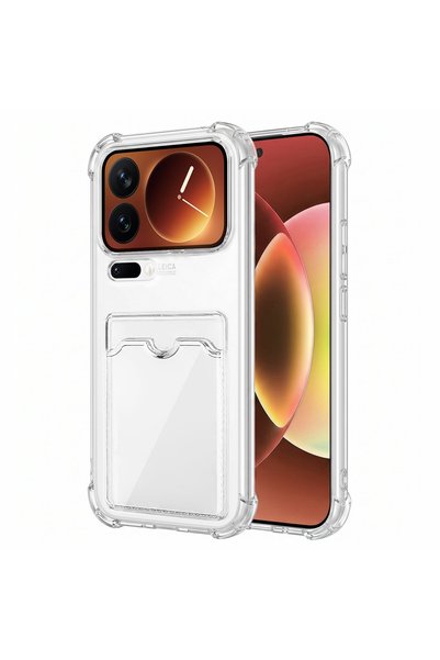 CaseOnn حافظة متوافقة مع هاتف Xiaomi 17 Pro Max، غطاء من السيليكون الشفاف مع ...