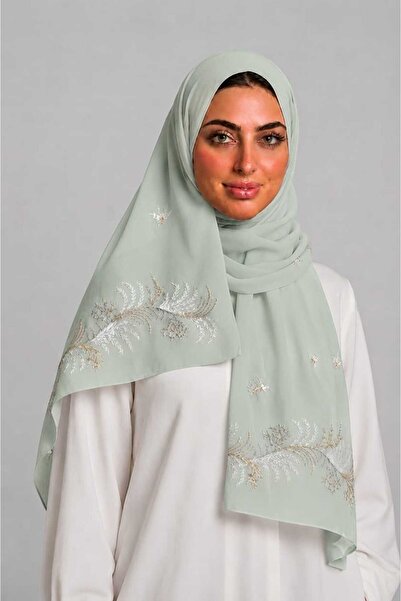 Veil Designer Boal Has Two Layers with Gold Embroidery on the Entire Piece, 1...