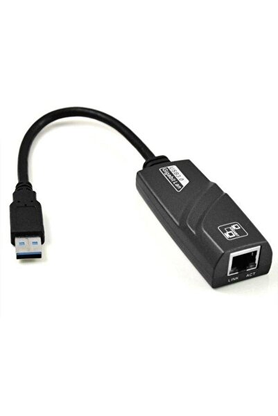 Akyga AK-AD-31 USB 3.0 към RJ45 гигабитов Ethernet адаптер, черен