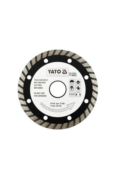yato Диамантен турбо диск 115 мм, YT-6022