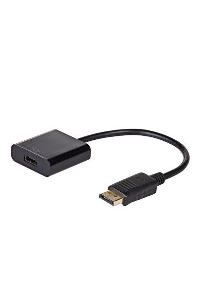 Akyga Adaptor AK-AD-11, HDMI mamă la DisplayPort tată, Negru