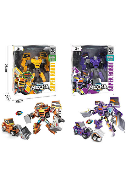 transformers Robot în cutie, 4 culori