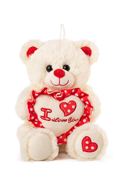 Amek Toys Ursuleț de pluș cu inimă Love 20 cm