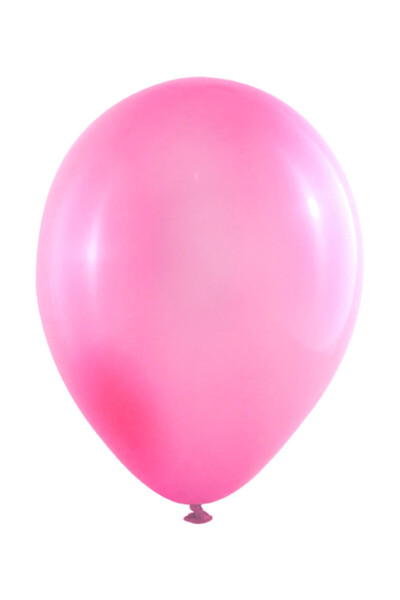 GLOBOS Baloane 50 buc. 10" - 25 cm, metalic roz neon