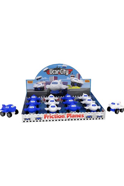 uçar toys Avion mic de jucărie cu mecanism, 1 bucată