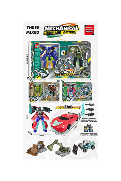 transformers Set 2 roboți în cutie mare, 3 modele