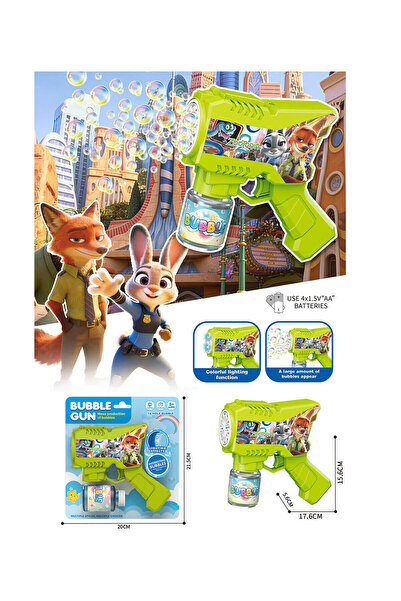Disney Pistol de baloane de săpun Zootopia