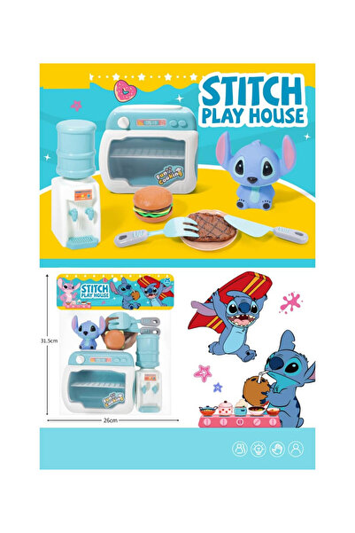Stitch Dozator de apă cu cuptor de jucărie Stitch, în pungă