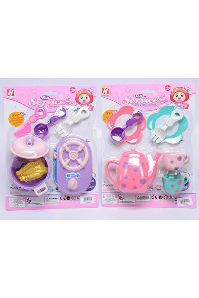 NO BRAND Set mic de bucătărie pentru copii, 2 modele