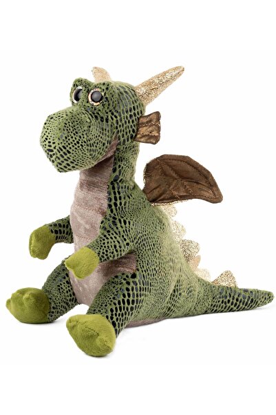 AMEK Dragon de pluș cu aripi 32 cm Toys, 5 culori - Roșu