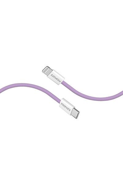Promate USB-C to Lightning Cable, Ultra-Fast 27W Power Fast Charging Cable 48...