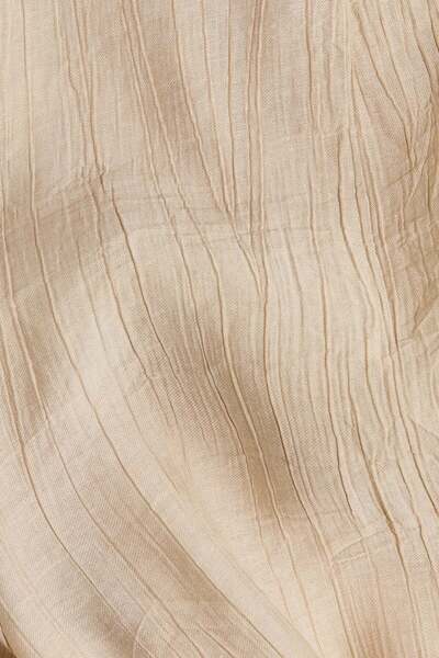 H&M Crinkled viscose-blend trousers