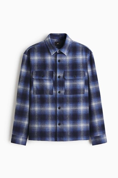 H&M Regular Fit Flannel overshirt