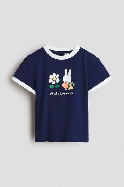 H&M Print-motif cotton T-shirt