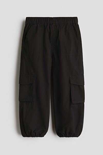 H&M Cotton cargo joggers
