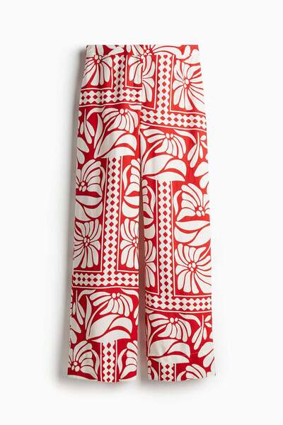 H&M Linen-blend trousers