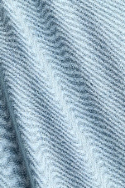 H&M Bow-detail denim dress