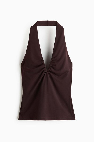 H&M V-neck halterneck top