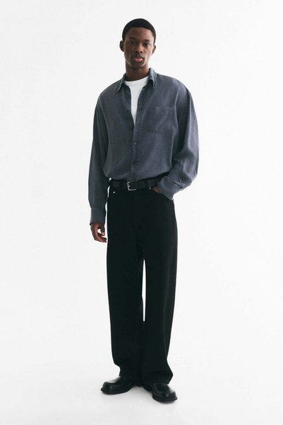H&M Relaxed Fit Linen-blend shirt