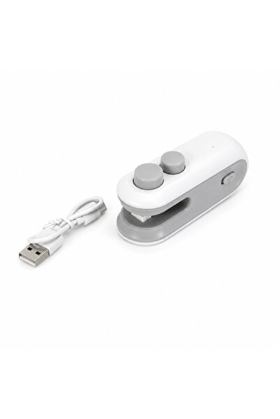 Virello Mini bag sealing device, portable appliance for sealing food and pres...