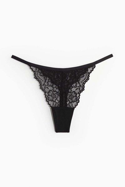 H&M 3-pack lace tanga thong briefs