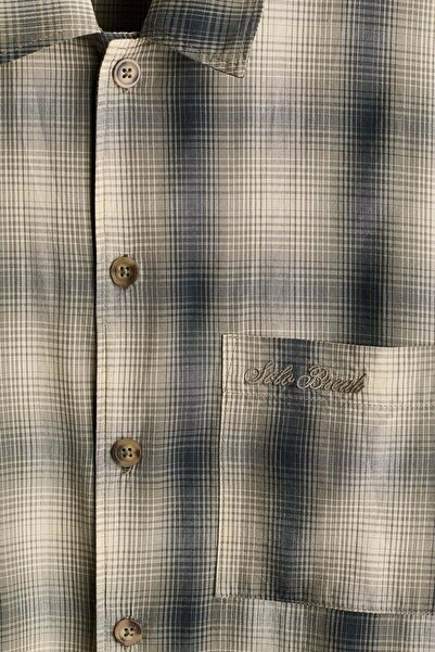 H&M Poplin pyjama shirt and bottoms
