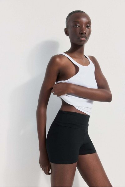 H&M Cotton jersey hotpants