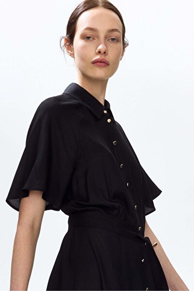 H&M Tie-belt shirt dress