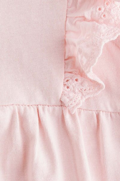 H&M Frill-trimmed cotton dress