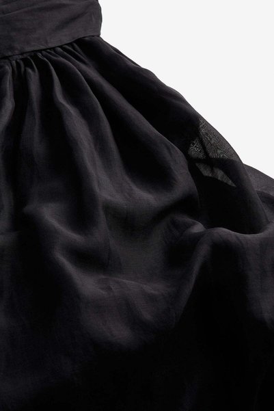 H&M Ramie bandeau dress