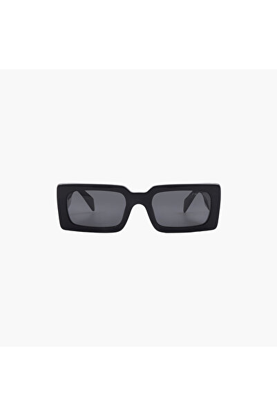 Prada Women Rectangle Grey Sunglasses | A07S