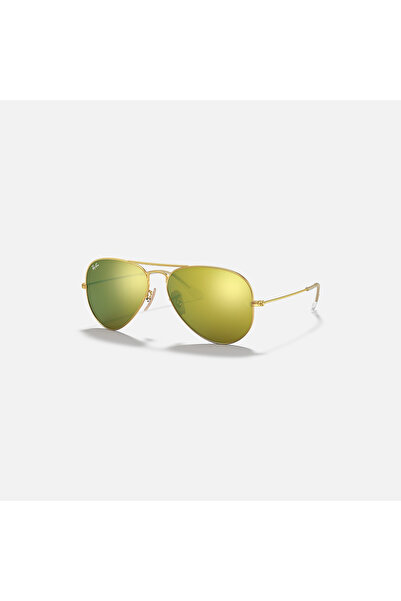 Ray-Ban Unisex Aviator Yellow Sunglasses | 3025