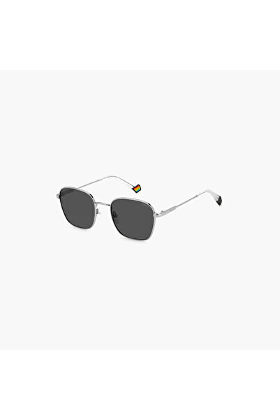 Polaroid نظارات شمسية رمادية للجنسين طراز Wayfarer وSquare |   PLD 6170/S 807