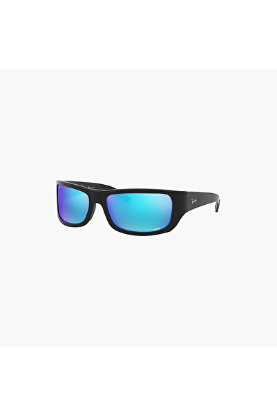 Ray-Ban Men Rectangle Blue Polorized Sunglasses | 4283CH