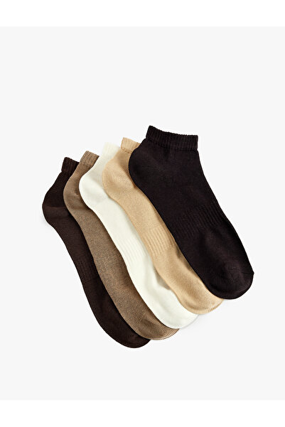Koton Basic 5-Piece Booties Socks Set