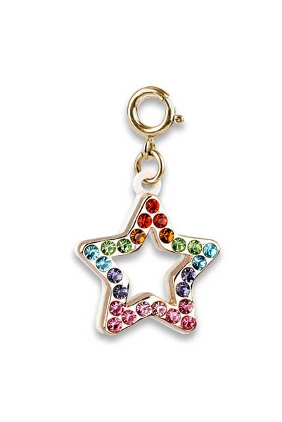 CHARM IT Gold Rainbow Sparkle Star Ct02-41