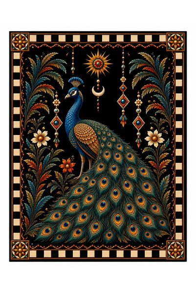 Rugs Modern Halı سجادة زخرفية منسوجة بتصميم حيوانات غريبة من إي تي إيه ETA4185