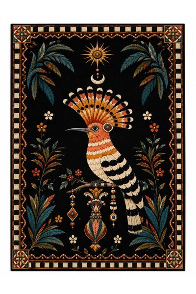 Rugs Modern Halı سجادة زخرفية منسوجة بتصميم حيوانات غريبة من إي تي إيه eta4181