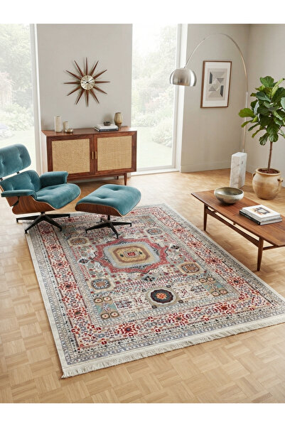 Brillant Modern Klasik Desen Lateks Taban Salon Antre Halı
