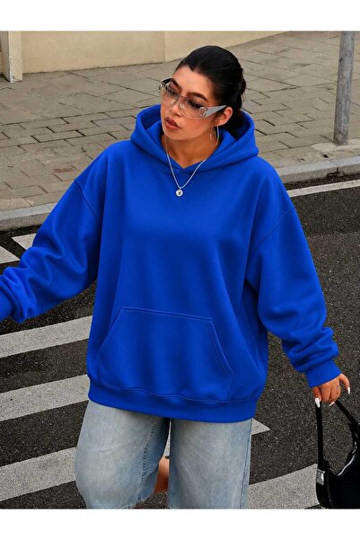 BENROMA 3 Yarn Combed Cotton Plus Size Unisex Sweatshirt Me1