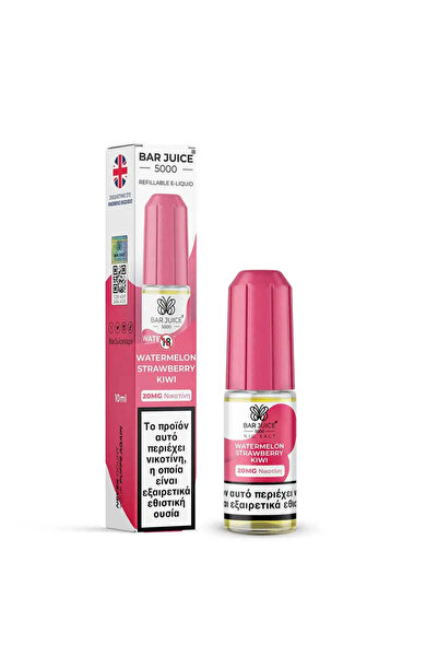 OEM Bar Juice 5000 Καρπούζι Φράουλα Ακτινίδιο 10ml 20mg Άλατα Νικοτίνης